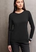 Basic Langarmshirt black