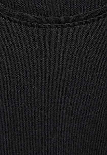 Basic Langarmshirt black