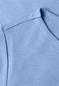 Basic Langarmshirt frosted blue