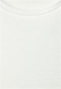 Basic Langarmshirt off white