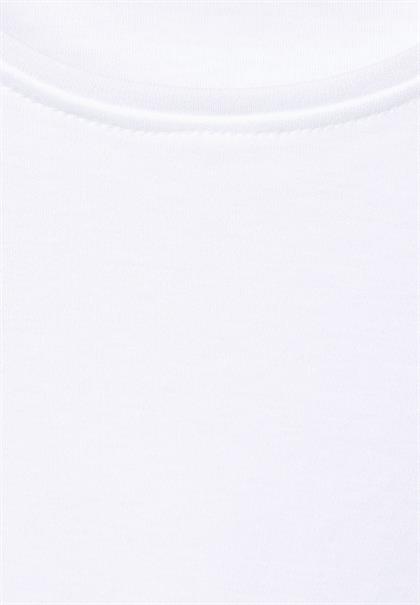Basic Langarmshirt white