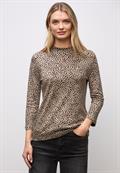 Basic Leo Turtleneck Shirt sanded beige