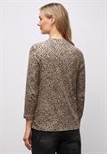 Basic Leo Turtleneck Shirt sanded beige