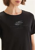 Basic Partprint T-Shirt black