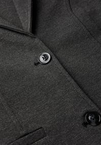 Basic Piqué Blazer black