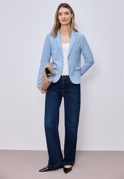 Basic Piqué Blazer original blue