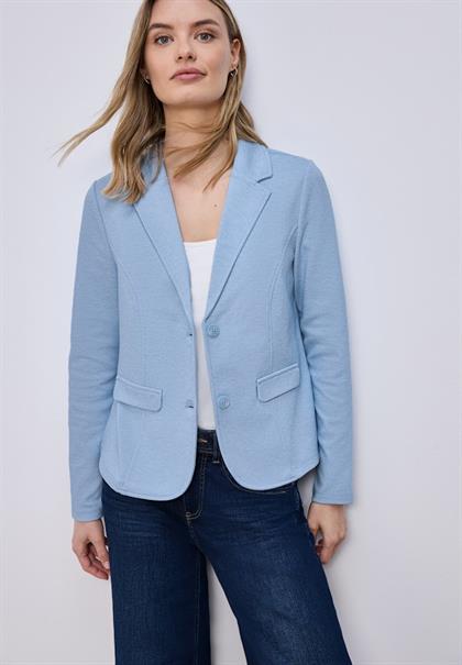 Basic Piqué Blazer original blue