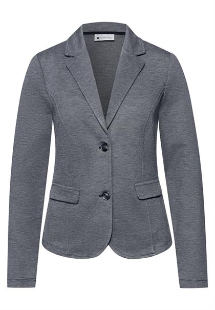 Basic Piqué Blazer shadowed navy