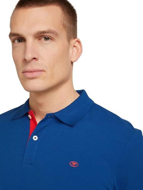 Basic Poloshirt advanced blue