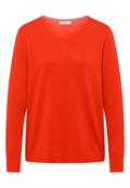 Basic Pullover cherry tomato orange
