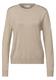 Basic Pullover cotton beige