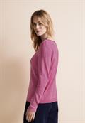 Basic Pullover cozy pink melange