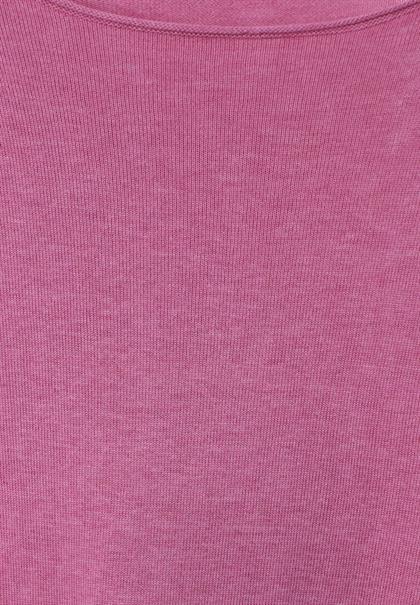 Basic Pullover cozy pink melange