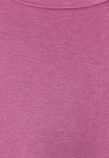 Basic Pullover cozy pink melange