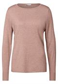 Basic Pullover faded rose mel.