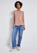 Basic Pullover faded rose mel.