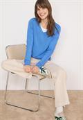 Basic Pullover fountain blue