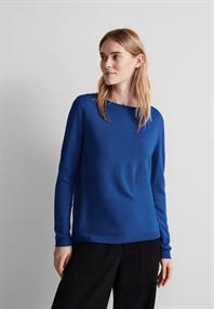 Basic Pullover fresh intense gentle blue