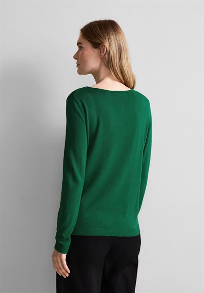 Basic Pullover fresh spring green