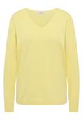 Basic Pullover iced yellow melange