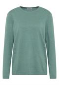 Basic Pullover jewel green melange
