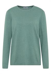 Basic Pullover jewel green melange
