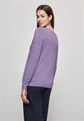 Basic Pullover light violet mel.