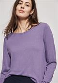 Basic Pullover light violet mel.