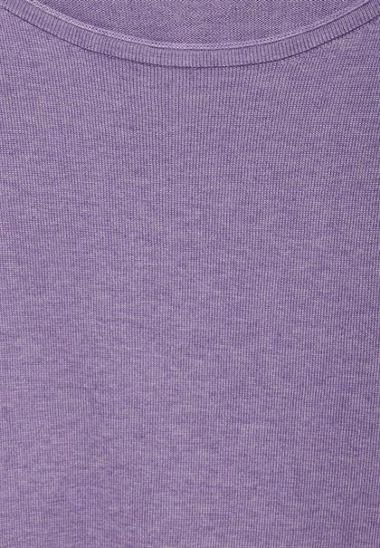 Basic Pullover light violet mel.