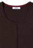 Basic Pullover mit Rundhals truffle brown