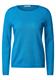 Basic Pullover mit Struktur club blue