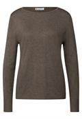 Basic Pullover nomad brown mel.