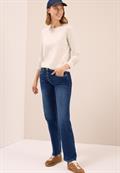 Basic Pullover oat milk beige melange