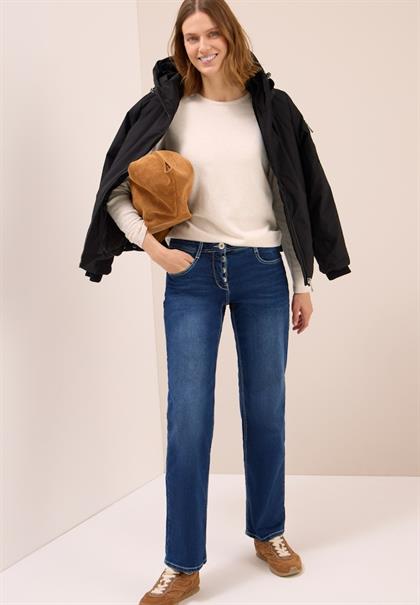 Basic Pullover oat milk beige melange