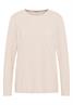 Basic Pullover oat milk beige melange