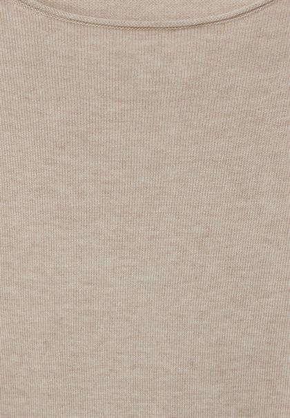 Basic Pullover spring sand melange