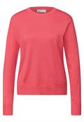Basic Pullover striking coral
