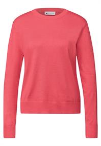 Basic Pullover striking coral