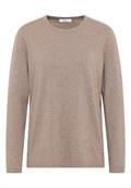 Basic Pullover toffee cream melange