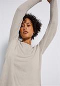 Basic Pullover tusk cream mel.