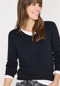 Basic Pullover universal blue