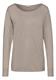 Basic Pullover warm taupe mel.