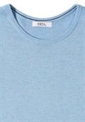 Basic Pullover whisper blue melange