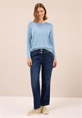 Basic Pullover whisper blue melange