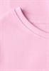Basic Rippstruktur T-Shirt cherry blossom pink