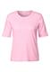 Basic Rippstruktur T-Shirt cherry blossom pink