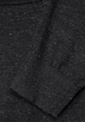 Basic Rollkragen Pullover anthra grey melange