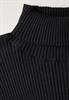 Basic Rollkragen-Pullover black