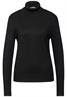 Basic Rollkragen-Pullover black