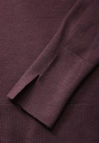 Basic Rollkragen-Pullover enigma red